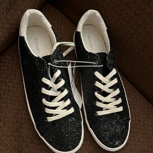 Old navy black sparkly shoes bran new